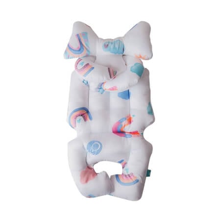 เบาะรองนั่ง รถเข็น คาร์ซีท CoCoono Booster Seat Rainbow_0